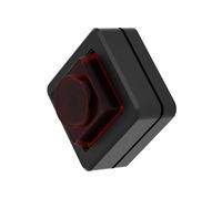 Tsophreniq Commutateurs de démarrage d'ordinateur avec boîtier en aluminium anodisé systèmes de montage et bouton d'alimentation tactile