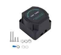 Tsophreniq Distributeur de puissance intelligent 12 V 140 A avec couvercle IP65 pour bateaux Détection automatique de charge de la batterie Transmission automatique