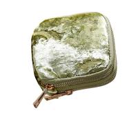 Tsophreniq Étui à bijoux multifonction en tissu avec organisation multicouche adaptée pour ranger boucles d'oreilles, bracelets et bagues, sac de présentation de bijoux