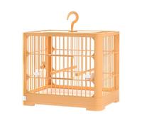 Tsophreniq Grande cage spacieuse pour oiseaux pour un repos sûr et confortable avec mangeoires et perchoir pour une maison confortable en plein air