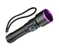 Tsophreniq Lampe de poche multifonction 365 nm à ultraviolets de 138 mm de longueur pour un examen précis des preuves médico-légales Outil d'inspection fluorescente