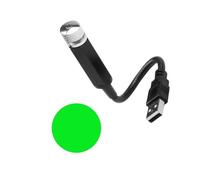 Tsophreniq Lampe de projecteur d ' étoiles de Toit de Voiture USB, Green | Lampe USB réglable pour chambre à coucher intérieure de voiture, Projection étoilée immersive à 360 degrés