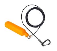 Tsophreniq Le verrou à Poisson Complet Comprend Un Mousqueton, Un à Mailles à Aiguille Conique pour Les Accessoires de pêche Portables, Un verrou à Poisson avec Flotteur