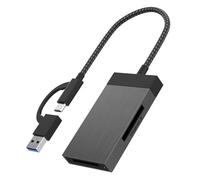 Tsophreniq Lecteur de cartes compact USB 3.1 CFE B pour photographes et vidéastes professionnels Lecteur de transfert de données efficace