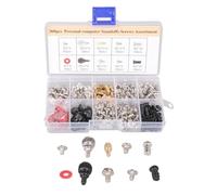 Tsophreniq Lot de vis d'ordinateur 228/280/360 pièces pour boîtier de bureau, ventilateur de carte mère, disque dur, assortiment de vis pour boîtier