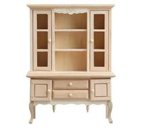 Tsophreniq Petite maison en bois pour maisons de poupée, chambre à coucher, salon, accessoires de meubles réalistes en bois, accessoires de maison de poupée