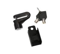 Tsophreniq Roue à disque avec VTT Noir | Antivol de roue avec deux, vélo de montagne, sécurité portable pour stationnement et trajet
