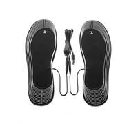 Tsophreniq Semelles de chaussures à chauffage rapide avec alimentation USB assurant une chaleur rapide pour temps froid Activité extérieure Semelle intérieure chauffante