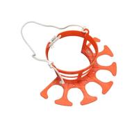 Tsophreniq Sevrage de veau en silicone de qualité supérieure avec 6 points de fixation pour une fermeté et une respirabilité améliorées - Solution humaine de sevrage de vache laitière