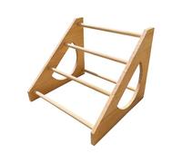 Tsophreniq Support de perchoir rectangulaire en bois dur pour poules - Support pour volaille - Repose d'intérieur