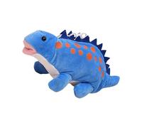 Tsophreniq Trousse de papeterie en peluche 3D en forme de dinosaure, grande capacité, organiseurs de stylos cosmétiques en peluche dinosaure papeterie