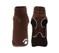 Tsophreniq Vêtements imperméables réfléchissants pour chien - Pull d'extérieur réversible pour la nuit par temps froid - Visibilité nocturne - Équipement pour animaux de compagnie