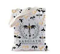 TSOTMO Book Merch Riders War Sac fourre-tout pour lecteur Dragon Riders Riorson Dragon Lovers Cadeau livre, Guerre, medium