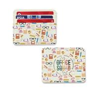 TSOTMO Cadeau de reconnaissance pour le personnel de bureau - Porte-carte d'assistant administratif - Portefeuille - Cadeau pour équipe de bureau, Portefeuille de bureau, S, Rétro