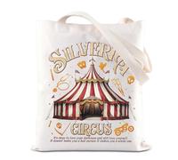 TSOTMO Sac fourre-tout inspiré du boucher Dark Romance Bookish- Silveria Circus Merch Book Citation Sac à main Smutty Book Lovers Book Cadeau pour les amateurs de livres, Sac fourre-tout Silveria