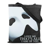 TSOTMO Sac fourre-tout pour les amateurs de musique Gaston Leroux Broadway Cadeau de théâtre musical, Demandez à vous, medium
