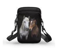 TSOVTHRID Petits sacs de messager à bandoulière à motif de cheval pour femmes et filles
