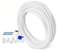 Tspkey Tuyau d'alimentation en eau de 10 m - Kit de connexion pour réfrigérateur double porte de style européen - 6,3 mm de diamètre