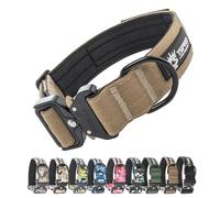 TSPRO Collier Tactique Boucle Rapide et Patch pour Chiens Moyens et Grands