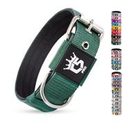 TSPRO Collier Tactique Large 3,8 cm Réglable Ultra Résistant pour Chien
