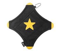 TSPRO Disque Volant pour Chien en Nylon Courbé, Design Tactique, Résistant aux Mâcheurs Agressifs, Adapté aux Chiens Moyens à Grands, Facile à Lancer, Portable à Tous Les Lieux (Noir)