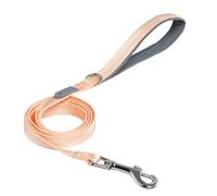 TSPRO Laisse pour Chiens Petits, avec Une Poignée Confortable, Un Clip Métallique Solide et Une Construction Résistante pour Promenade, Course et Entraînement (Orange Taille 1)