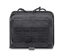 TSPRO Poche Molle Tactique EDC, Organisateur d'Outils à Ceinture pour Organisation Médicale, Secours d'urgence et Aventures en Plein Air (Noir)