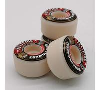 TSRLXYZ Un Roues de Planche à roulettes d'origine Spitfire 52mm 101duro 53mm 54mm 56mm 99duro 80HD Roue de Planche à roulettes for Planche à roulettes L(52mm Red)