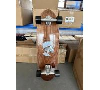 TSRLXYZ Un Surf Land Planche à roulettes CX4 CX7 érable Simple Coup de Pied Planche à roulettes Longboard pompage Cool côté Sport Rue Outdo L