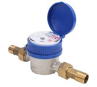 TSS3002E Compteur d'eau Vertical, Jauge d'eau, Compteur d'eau 1/2, Compteur d'eau Froide Intelligent, Outils de Mesure pour Jardin et Maison