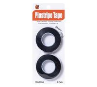 TSSART Lot de 4 rubans adhésifs à rayures de 0,3 cm pour tableau blanc - Effaçables à sec - Noir - Longueur totale : 250 m