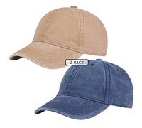 TSSGBL Plusieurs tailles S, M, L, XL, XXL Snapback Baseball Trucker Hat Basic sans logo Uni Hommes Femmes Mesh Work Ball Cap, Bleu marine/vert kaki, M/L