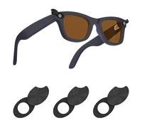 TSSKMOYY Lot de 3 caches de lumière LED compatibles avec les lunettes intelligentes Ray-Ban Me ta Way.farer/Sky.ler/Head.Liner/Oak.Ley Me.ta HS.TN Accessoires