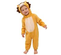 TSSOE Combinaison Bébé Animal Douce Capuche Queue 3D Combinaison en Flanelle Enfant Cosplay Halloween Carnaval A Hérisson 5-6 Ans
