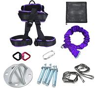 TSTSM Ceinture d'entraînement de Yoga aérien Yoga Résistance Fitness Bandes élastiques Accueil Intérieur Hommes et Femmes Anti-Gravity Fitness Vitality Rope Aérien Vitality Bungee Rope,-80Kg