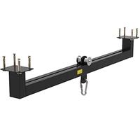 TSTSM Support de Sac de Sable Coulissant Support de Sac de Frappe Rail Tuyau en Acier Tenture Murale Sac de Sable Cintre Mural avec capacité de Charge de 500 kg Gym à Domicile MMA,-A