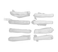 Tsudoku 10 PièCes SéRies PVA Filets de de PêChe Micro-Mesh 5 M Recharge de PêChe à la Carpe Bas de Stockage Rig Bait Wrap 25Mm Alimentateurs de PêChe