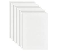 Tsudoku 20 PièCes 11,6 X 8,2 Pouces Papier Rectangle en Fibre de CéRamique Blanc Four à Micro-Ondes Papier pour Bricolage Fusionner des en Verre
