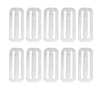 Tsudoku Lot de 10 clips de maintien de poids avec dents pour ceinture de plongée standard de 5,1 cm