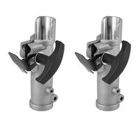 Tsudoku Lot de 2 pinces de jonction pour tondeuse à gazon, débroussailleuse, débroussailleuse, débroussailleuse, 26 mm, 9 cannelures