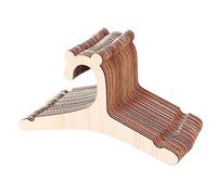 Tsudoku Lot de 30 cintres en bois naturel pour vêtements de bébé - Pour vêtements de bébé - Décoration pour chambre d'enfant