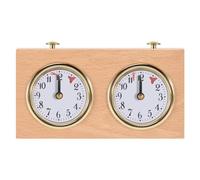 Tsudoku Minuterie D'éChecs, Horloge D'éChecs Internationale NuméRique Professionnelle, Compte à Rebours en Bois, Minuterie D'éChecs Portable