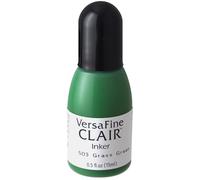 Tsukineko 15 ML - Vert, Gazon - Accessoires pour tampons encreurs VersaFine Clair