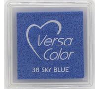 TSUKINEKO - Coussin encreur à pigments - Versa Color petit 2,5 x 2,5 cm - Bleu ciel
