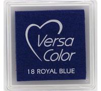 TSUKINEKO - Coussin encreur à pigments - Versa Color petit 2,5 x 2,5 cm - Bleu roi