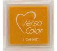 TSUKINEKO - Coussin encreur à pigments - Versa Color petit 2,5 x 2,5 cm - Canari