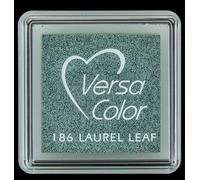 TSUKINEKO - Coussin encreur à pigments - Versa Color petit 2,5 x 2,5 cm - Feuille de laurier