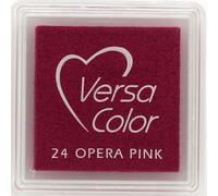 TSUKINEKO - Coussin encreur à pigments - Versa Color petit 2,5 x 2,5 cm - Opera Pink