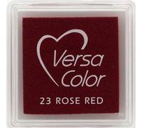 TSUKINEKO - Coussin encreur à pigments - Versa Color petit 2,5 x 2,5 cm - Rouge rosé