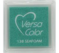 TSUKINEKO - Coussin encreur à pigments - Versa Color petit 2,5 x 2,5 cm - Seafoam
